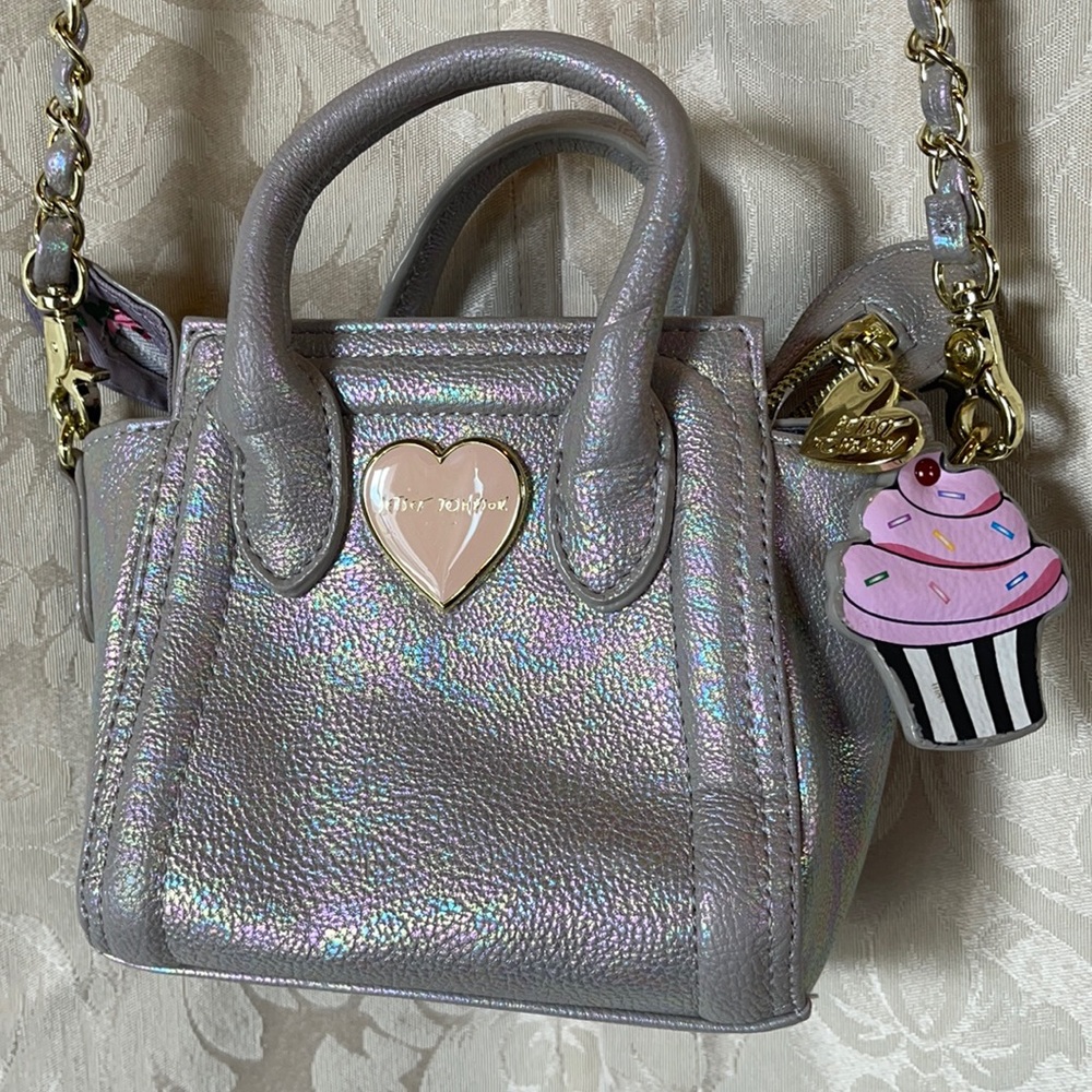 Betsey Johnson Trolls Iridescent Crossover Mini